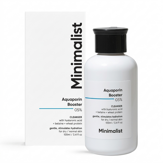 MINIMALIST AQUAPORIN BOOSTER 05% CLEANSER 100ML