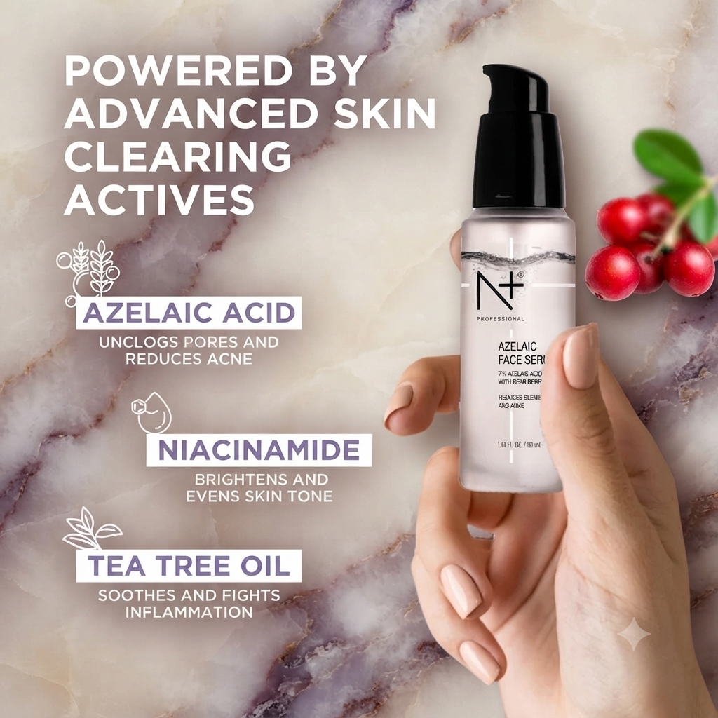 N+ PROFESSIONAL AZELAIC FACE SERUM 30ML