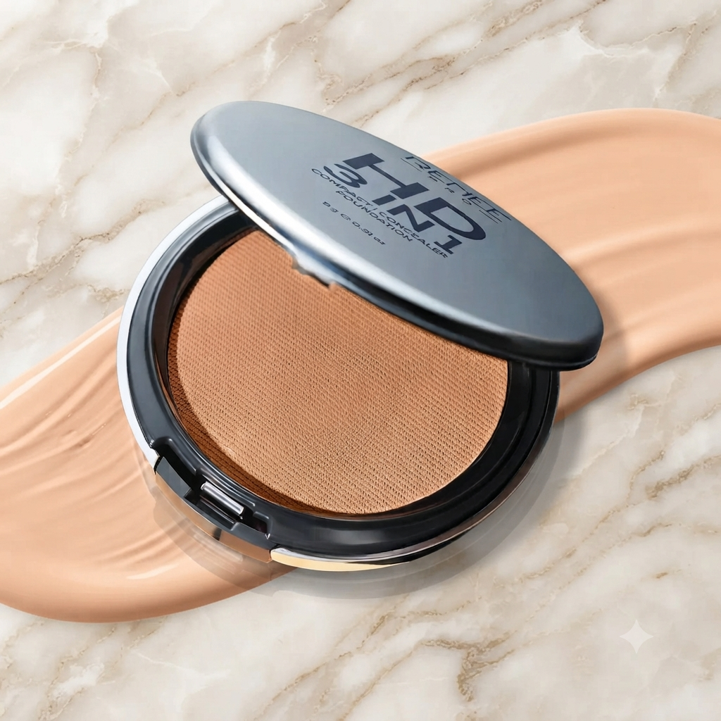 RENEE Pro HD 3-in-1 Compact | Concealer Foundation 9g