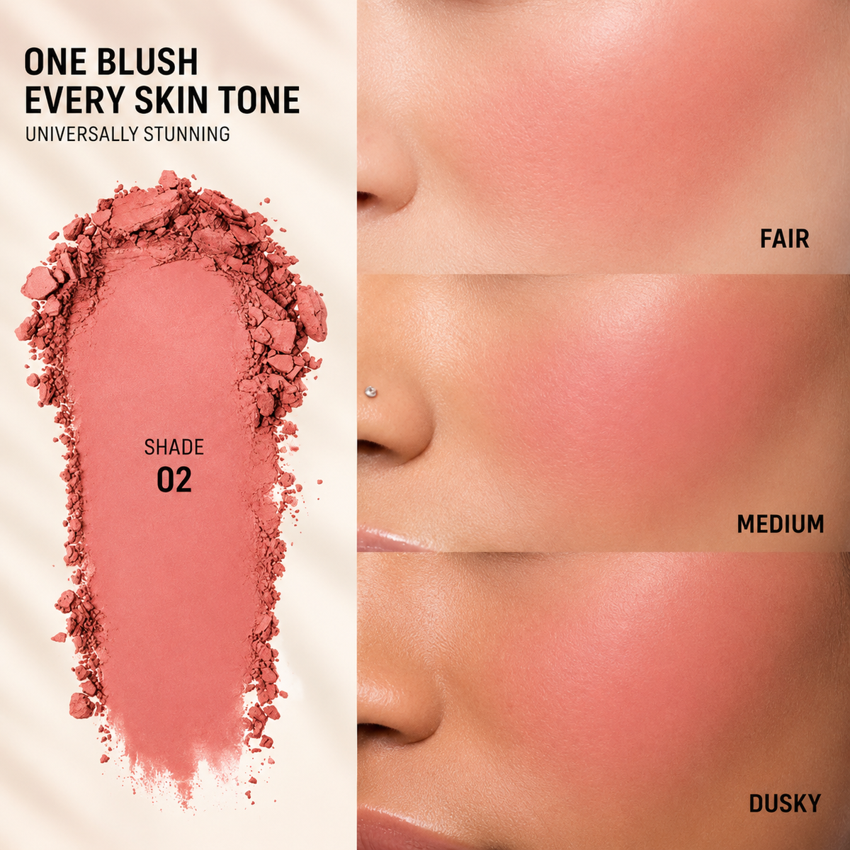 Flicka Blusher with SPF – 8g