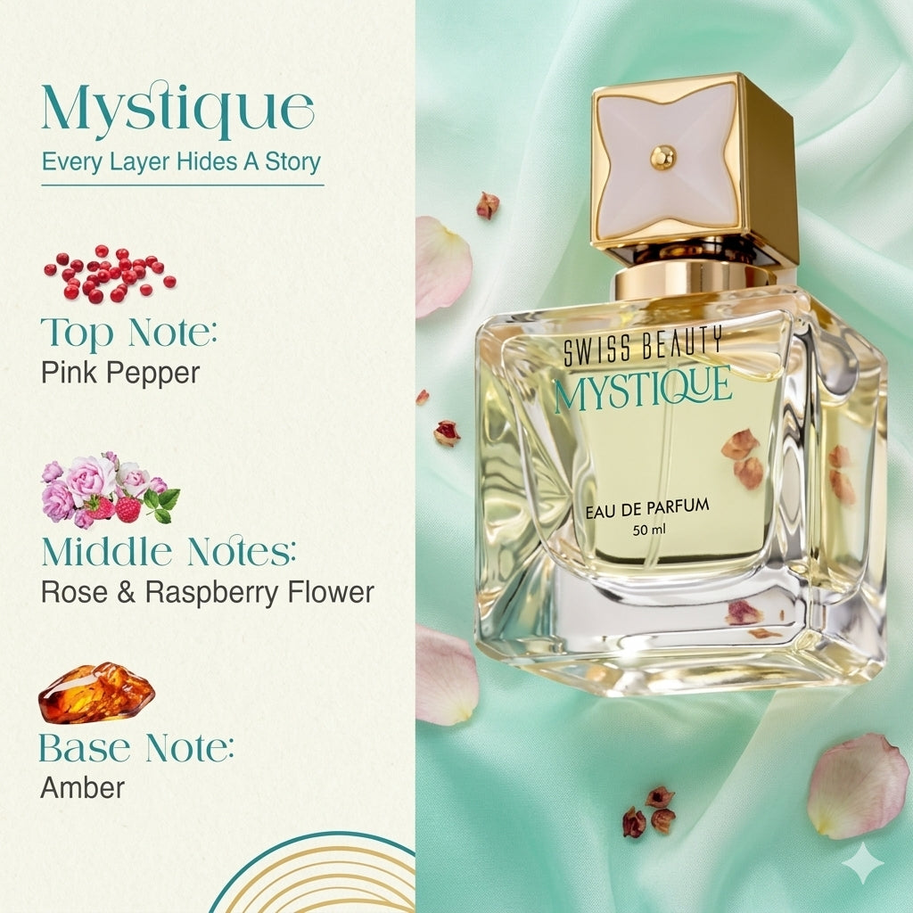 Swiss Beauty Mystique Eau de Parfum 50ml