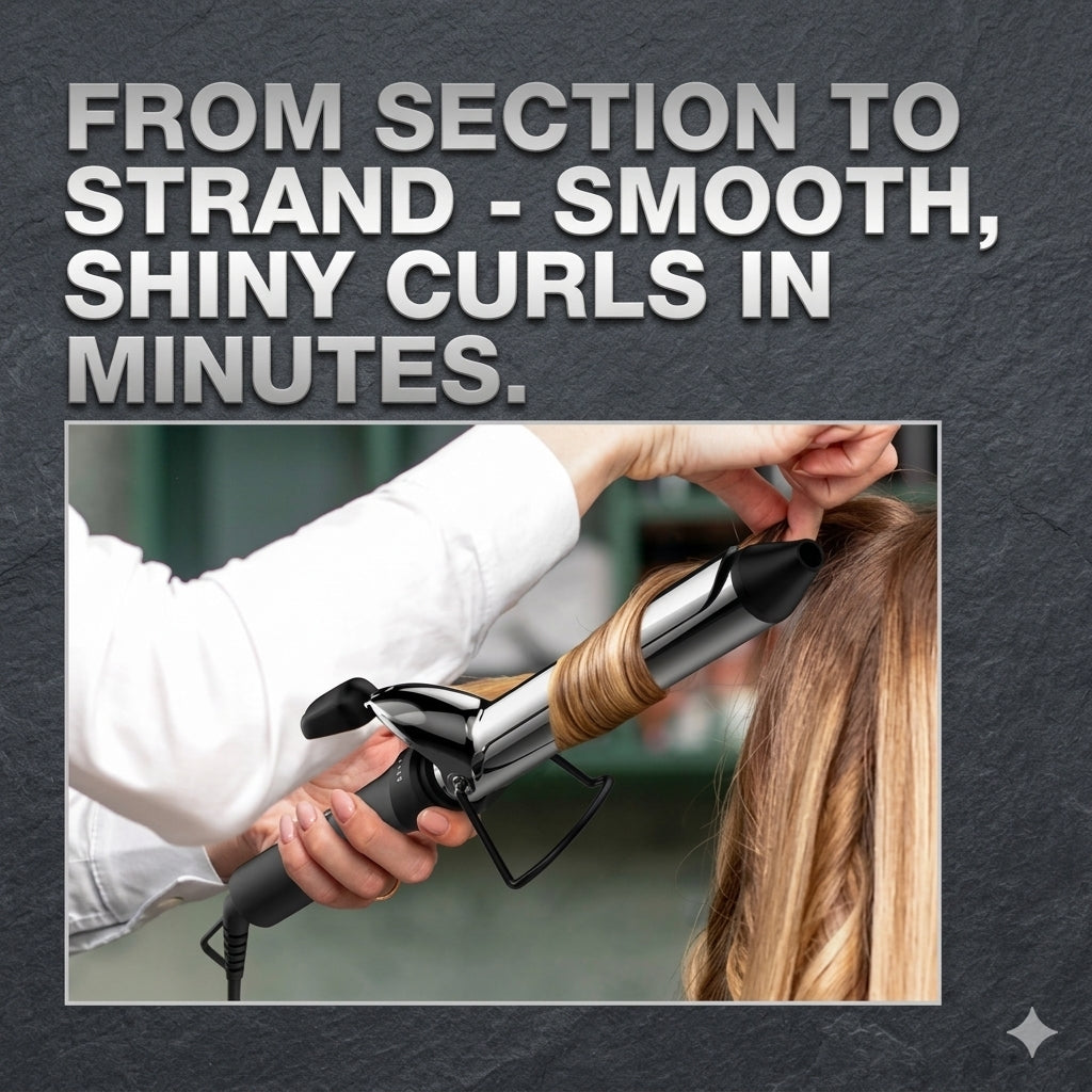 IKONIC Professional Hair Curler Curling Tong CT-25 2.0
